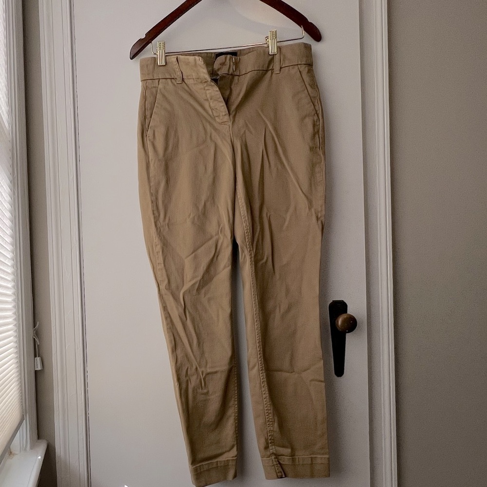 Khaki jcrew Cameron pant